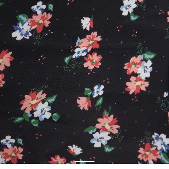 ❌SOLD❌ ZARA NWT FLORAL RUFFLED PRINT MINI DRESS - Picture 8 of 9